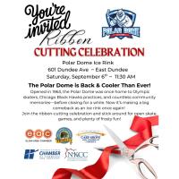 Multi-Chamber Ribbon Cutting at The Polar Dome Ice Rink