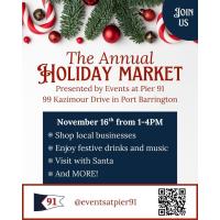 Annual Holiday Market at Pier 91
