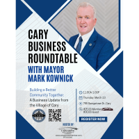Cary Business Roundtable with Mayor Mark Kownick 2026