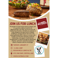 Tri-Lunch~Multi-Chamber Luncheon at Outback Steakhouse