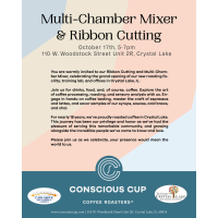 Multi-Chamber Mixer at Conscious Cup Coffee Roaster