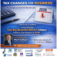 Fox Valley Chamber Leaders Webinar: "Tax Changes for Business"