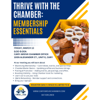 THRIVE with the Chamber: Membership Essentials