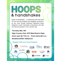 Fox Valley Chamber Alliance "Hoope & Handshakes" Networking Event