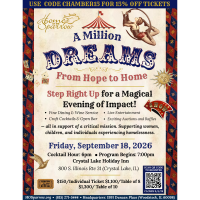 “A Million Dreams: From Hope to Home” Charity Gala for Home of the Sparrow
