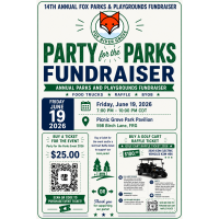 14th Annual "Party for the Parks" in Fox River Grove