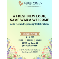Re-Grand Opening Celebration at Eden Vista Barrington