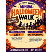 Annual Halloween Walk in Cary and Fox River Grove 2027