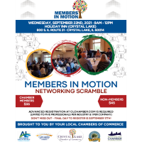 Multi-Chamber Members in Motion Networking Scramble 