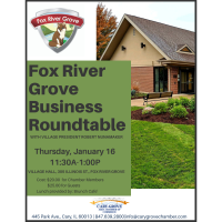 Fox River Grove Business Roundtable with Village President Robert Nunamaker