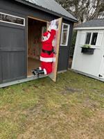 Santa Is Coming To Tuff Shed