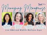 Local Experts to Address the Menopause Journey Panel Discussion Featuring Live Q&A and Community Resource Expo