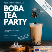 Boba Tea Party (Ages 14-18)