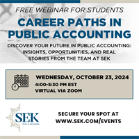 SEK Career Paths in Public Accounting