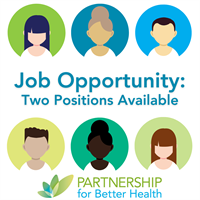Partnership for Better Health Seeks Two New Employees