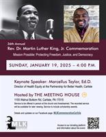 36th Annual MLK Commemoration Service