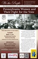 Pennsylvania Women and Their Fight for the Vote
