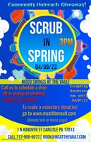 Scrub n Spring Community Giveaway event - Accepting Donations
