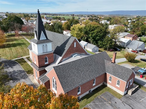 we want to give thanks to Big Spring Presbyterian Church for trusting us with their church in Newville, PA