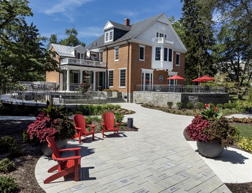 The Paz Center features events space and six luxury suites