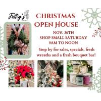 Fettig's Flowers Christmas Open House!