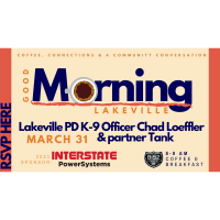Good Morning Lakeville - K9 Officer, Chad Loeffler