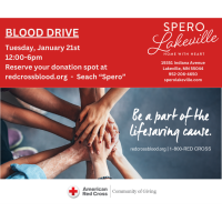 Blood Drive - Spero Lakeville