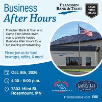 Frandsen Bank & Trust and Game Time Media Business After Hours