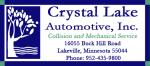 Crystal Lake Automotive, Inc.