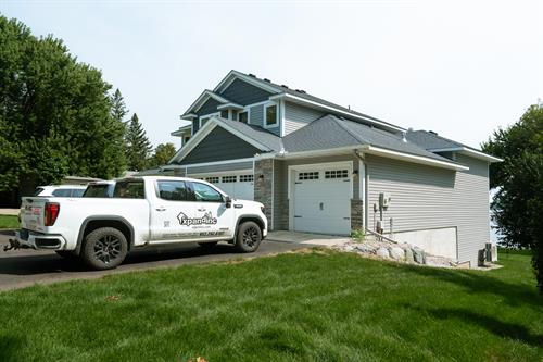 Completed in 2025, Prior Lake home addition and first floor renovation.