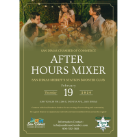 SAN DIMAS CHAMBER AFTER HOURS MIXER