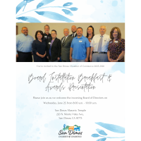 San Dimas Chamber Board Installation and Awards Presentation