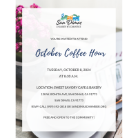 SAN DIMAS CHAMBER COFFEE HOUR