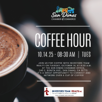 SAN DIMAS CHAMBER COFFEE HOUR
