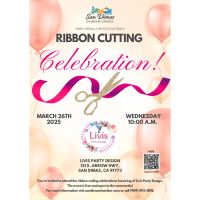 Livis Party Design Ribbon Cutting Celebration