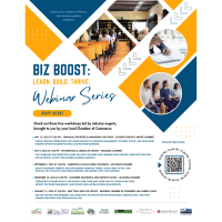 Biz Boost: Learn. Build. Thrive. Webinar Series