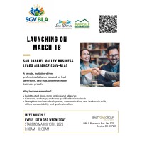San Gabriel Valley Business Leads Aliance (SGV-BLA)