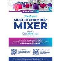 5th Annual Multi-Chamber Mixer at Ontario International Airport