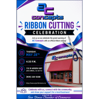 AC Concepts Ribbon Cutting Celebration