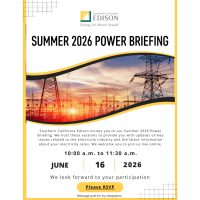 SCE Summer 2026 Power Briefing
