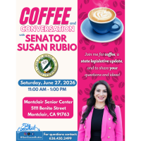 Coffee and Conversation with Senator Susan Rubio