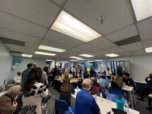 Pic of the FAM office from our family and friend event