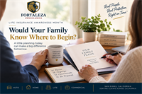 Life Insurance Awareness Month: Would Your Family Know What to Do?