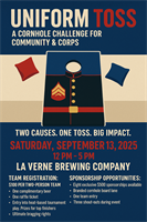 Uniform Toss: A Cornhole Challenge for Community & Corps
