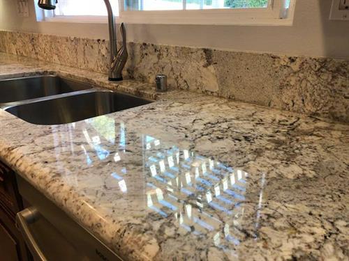 Granite Counter Polishing and sealing Granite Counter Polishing and sealing
