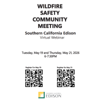 Wildfire Safety Community Meeting Southern California