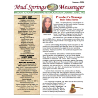 Historical Society: Mud Springs Messenger