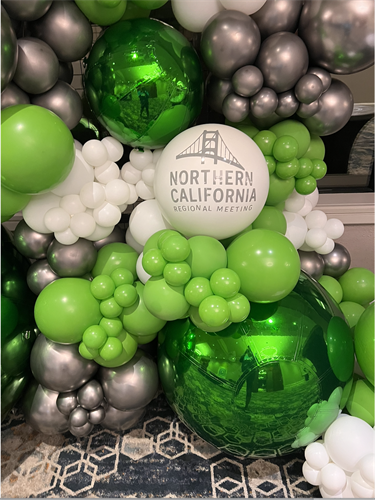 Branded Balloon Wall in San Jose, CA