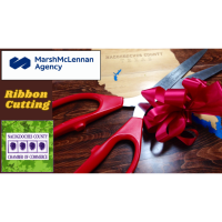 Ribbon-cutting for Marsh McLennan Agency