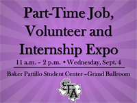 Stephen F. Austin State University | Part-Time Job, Volunteer and Internship Expo